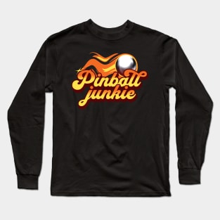 Pinball Junkie Long Sleeve T-Shirt